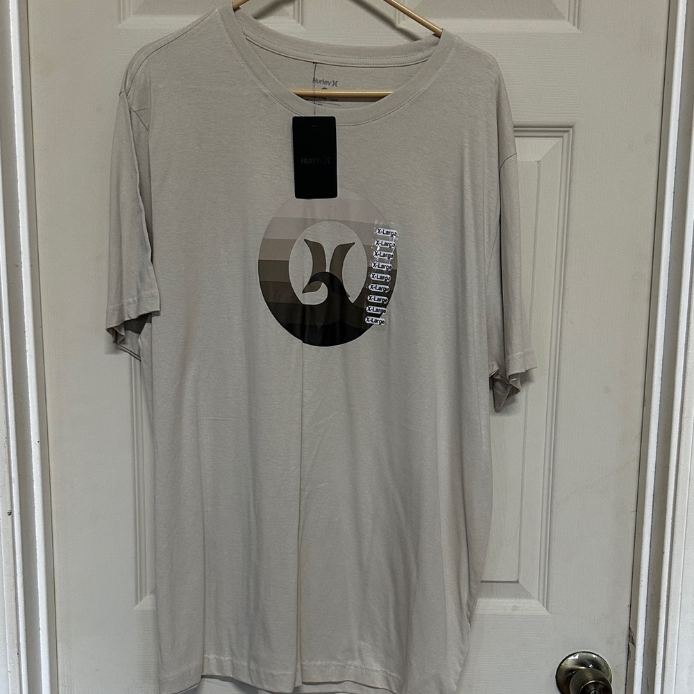 Hurley Light Tan Graphic Tee